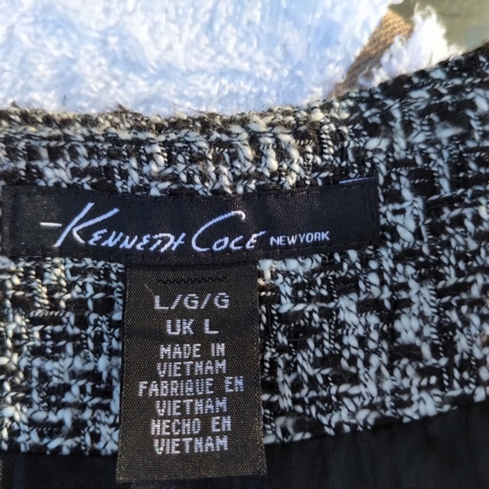 Designer Kenneth Cole Jacket EUC L - Picture 5 of 6